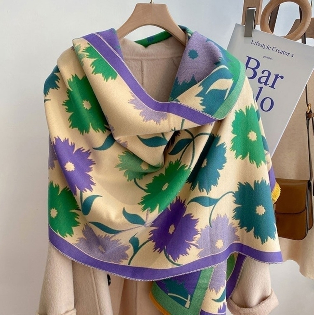 Stylish large Soft Cozy cashmere/Pashmina